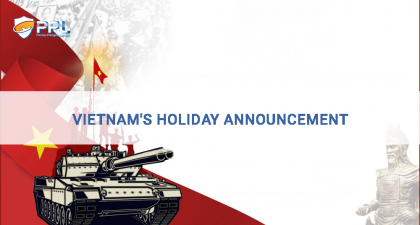 Vietnam Holid﻿ay Announcement